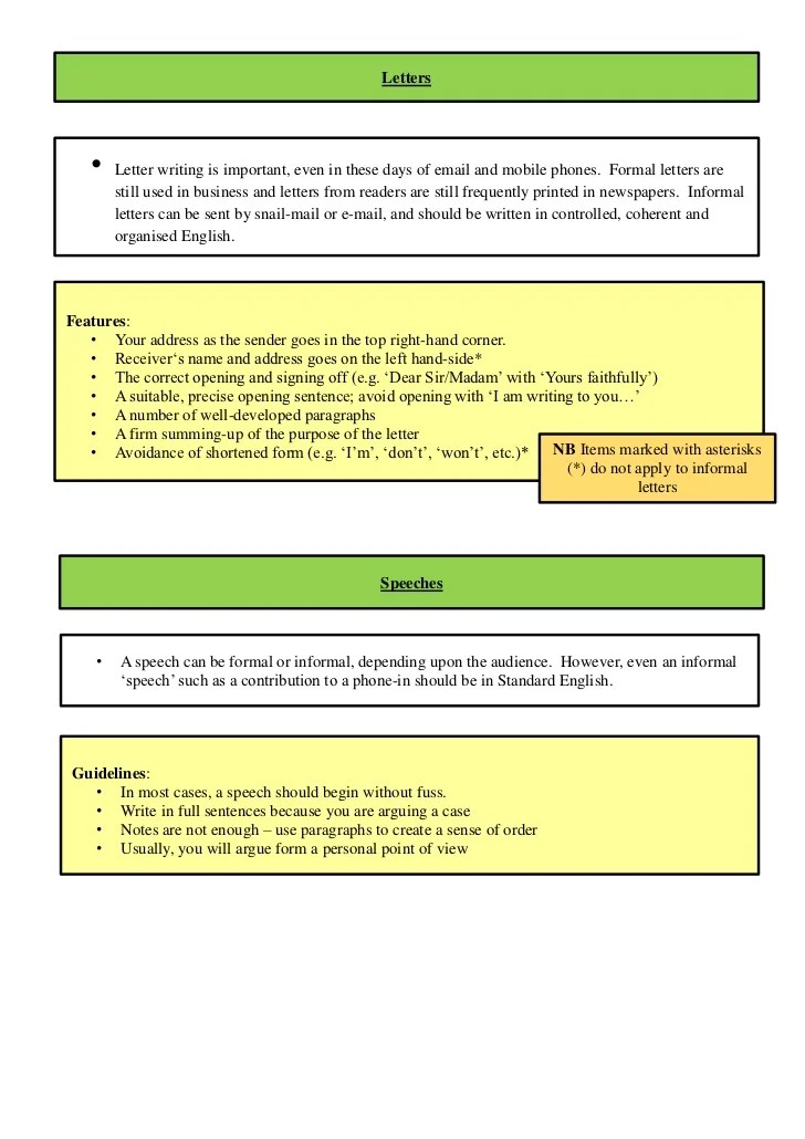Revision Booklet for GCSE English Unit 2 Exam