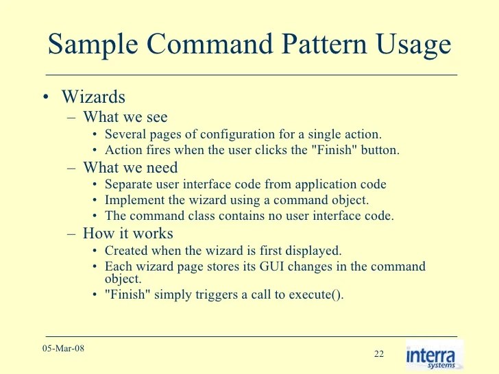 Generalized Functors Realizing Command Design Pattern in C++