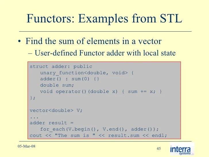 Generalized Functors Realizing Command Design Pattern in C++