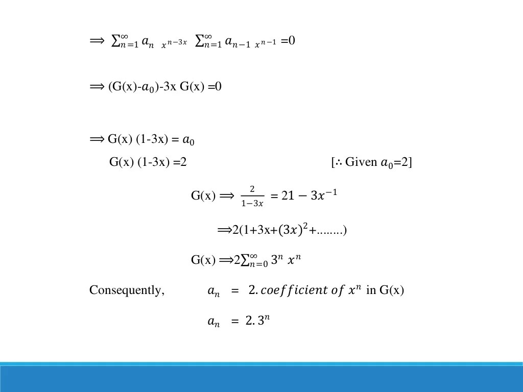 Generating function