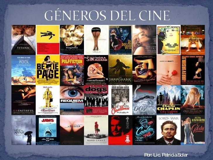 Generos De Cine