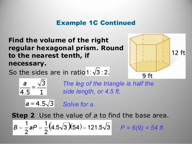 Geometry unit 11.4