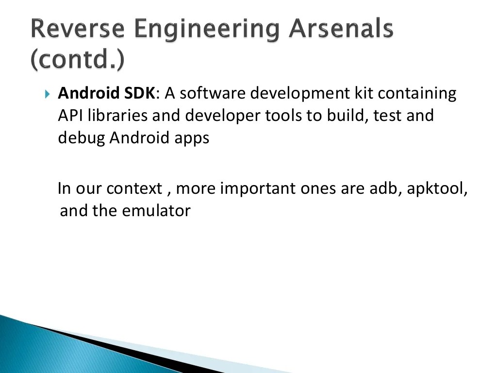 Getting started with Android pentesting