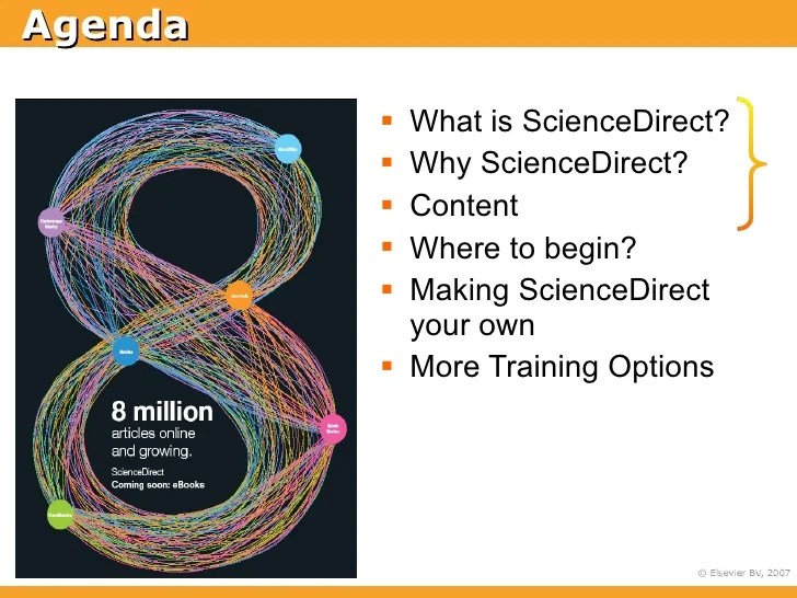 Getting Started With ScienceDirect