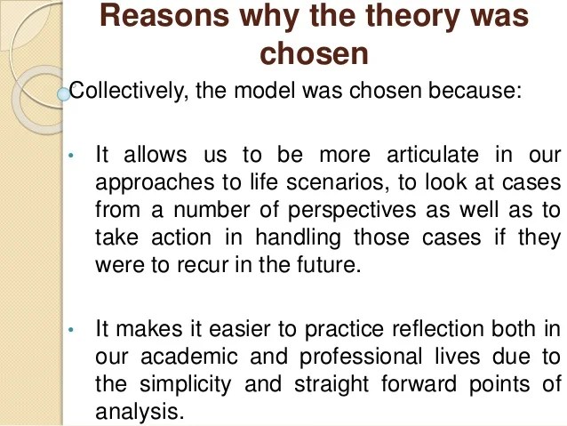 😊 Gibbs 1998 reflective model. Gibbs Reflective Cycle learning through