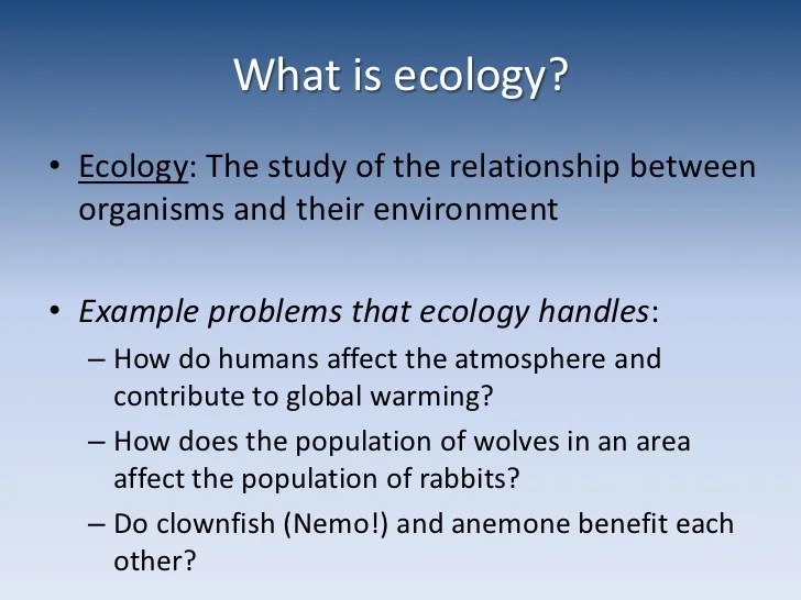 Unit 1 Ecology Powerpoint (Goal 5)