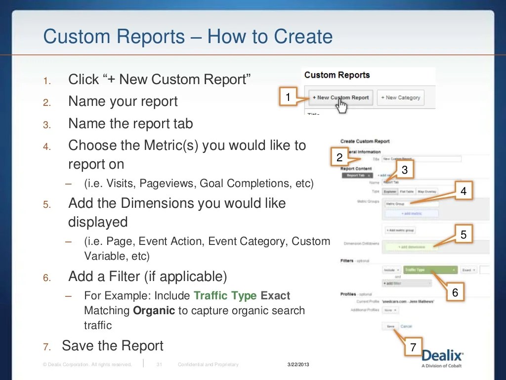Custom Reports How to