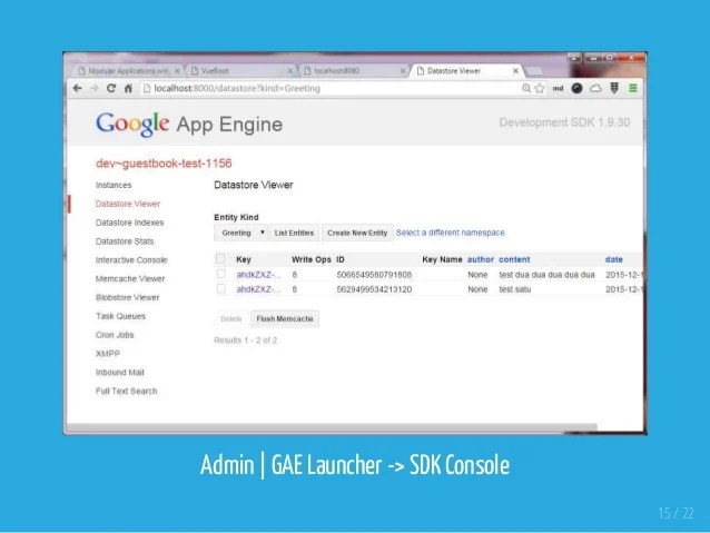 Google app engine python