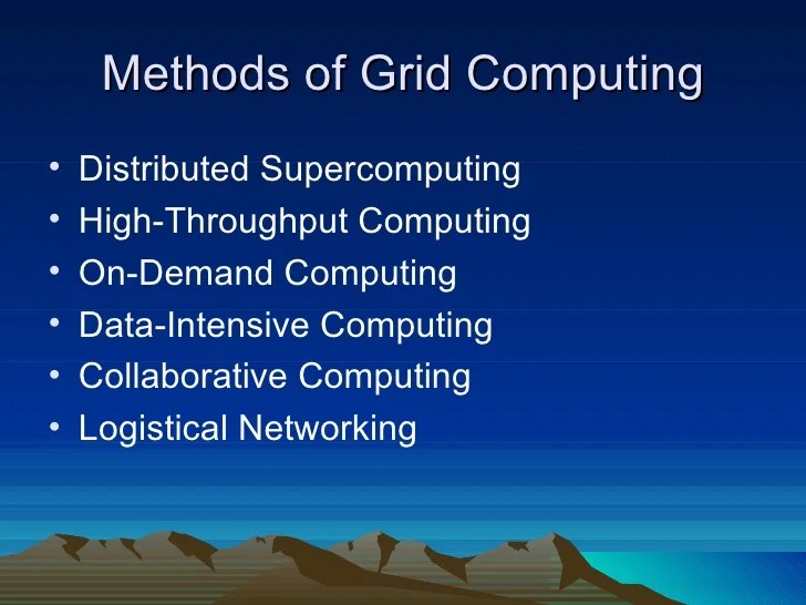 Grid Computing