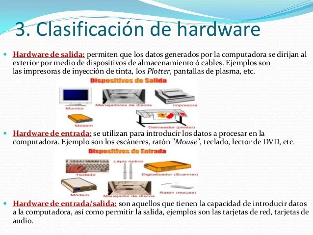 Hardware y software