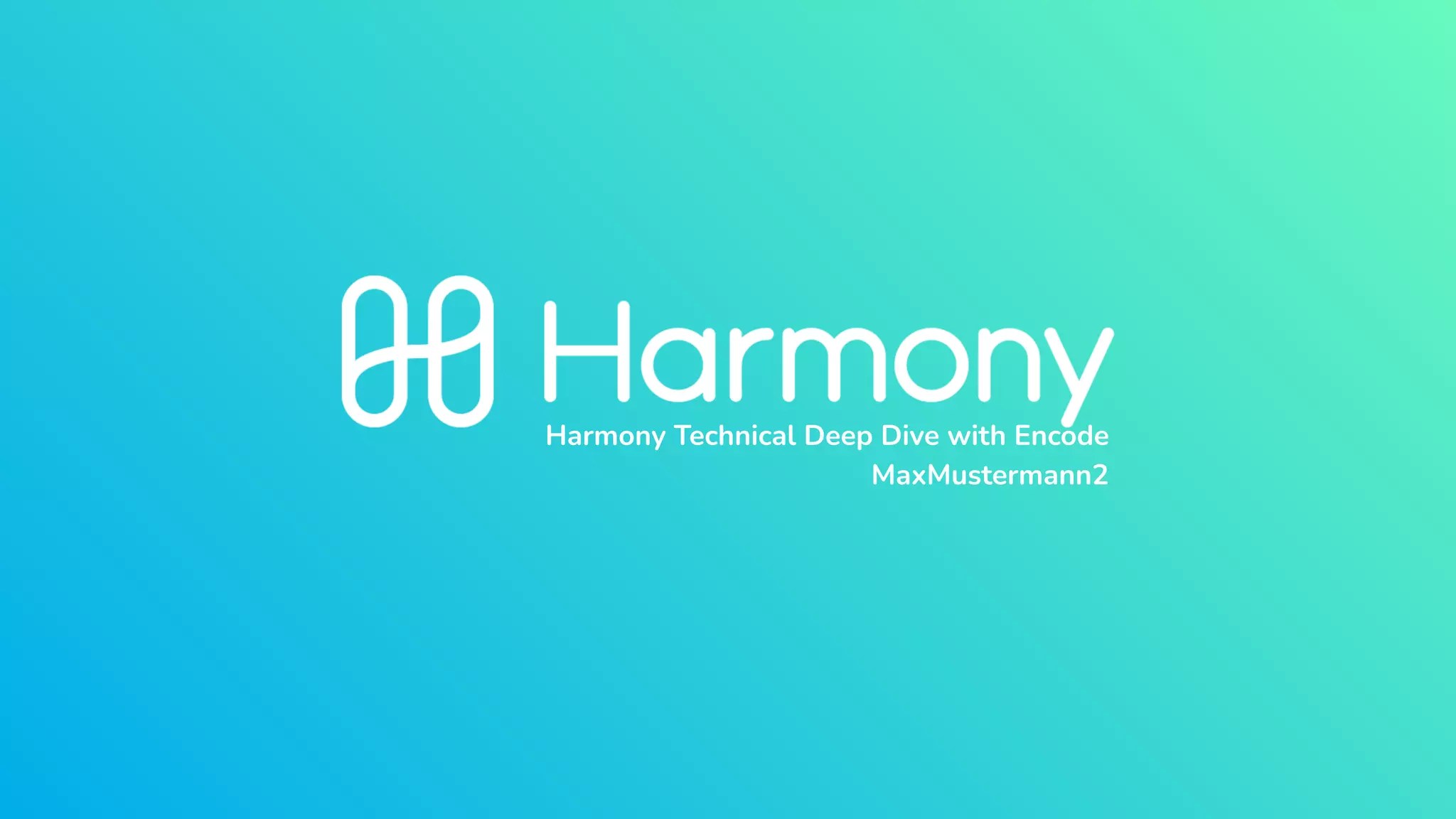Harmony Technical Deep Dive with Encode PPT(04)