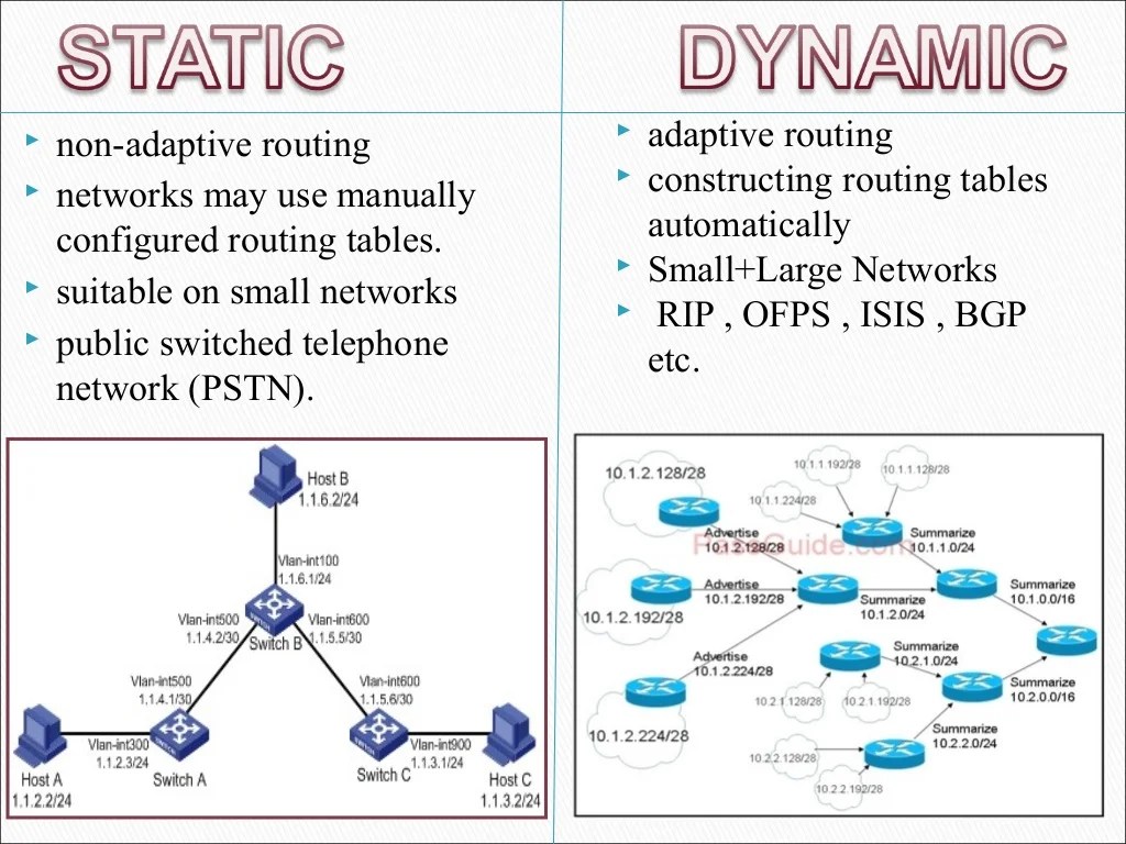 Dynamic Routing All Algorithms, Working And Basics