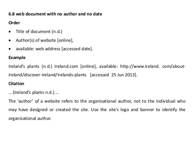 Harvard referencing endnote applications