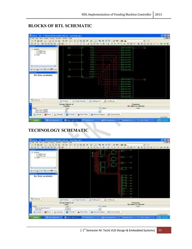 HDL Implementation of Vending Machine Report with Verilog Code