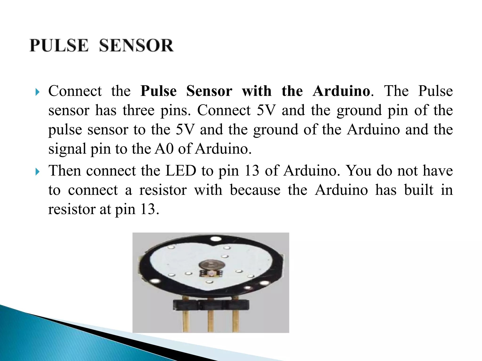 Heart beat monitoring system using arduino with iot PPT