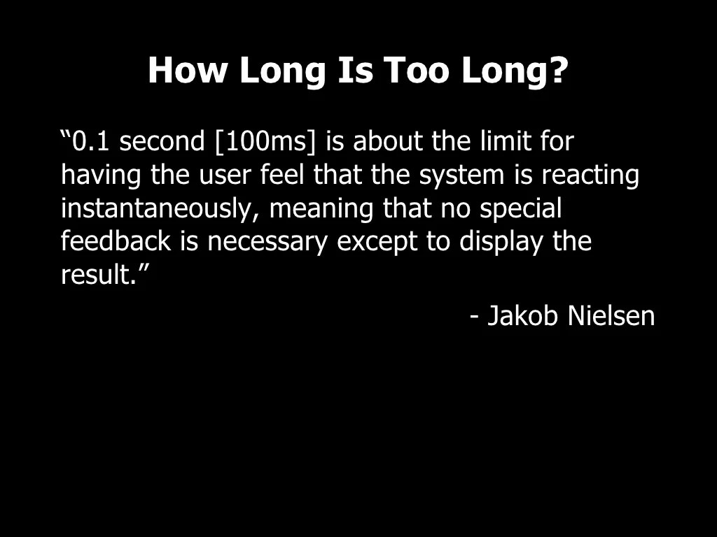 How Long Is Too Long?