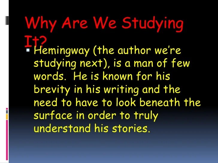 Hint fiction powerpoint keller