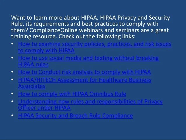 Convene a workgroup to research threats, vulnerabilities. HIPAA- How To Avoid Data Breach