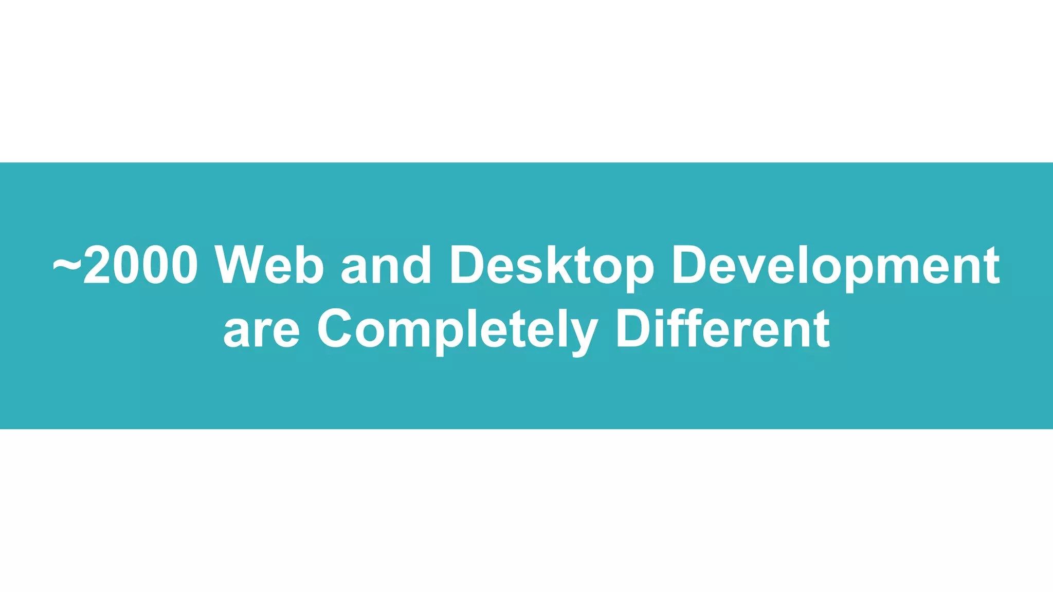 Using  Software Architecture in Traditional Desktop App Development