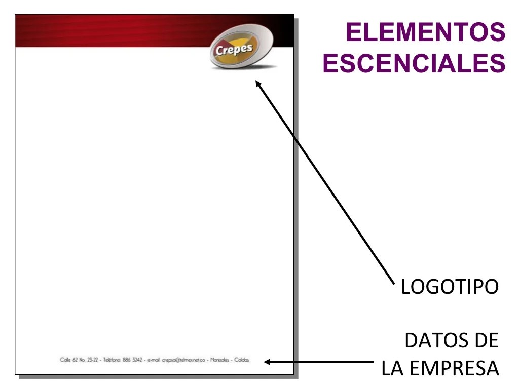 Hoja membretada