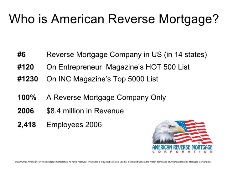 Reverse Mortgage Presentation