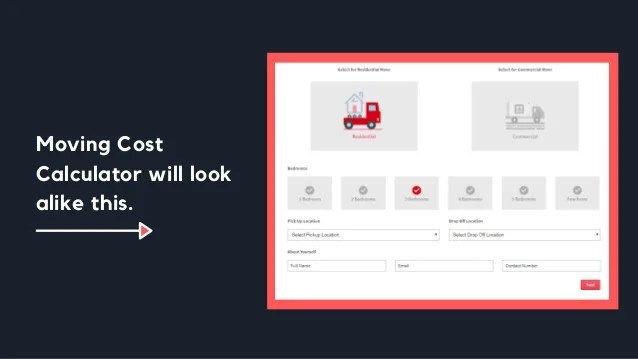 How to use interstate moving cost calculator? StepbyStep