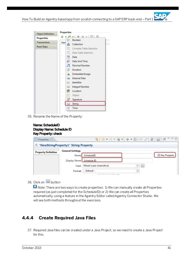 How to build an agentry based mobile app from scratch connecting to a…