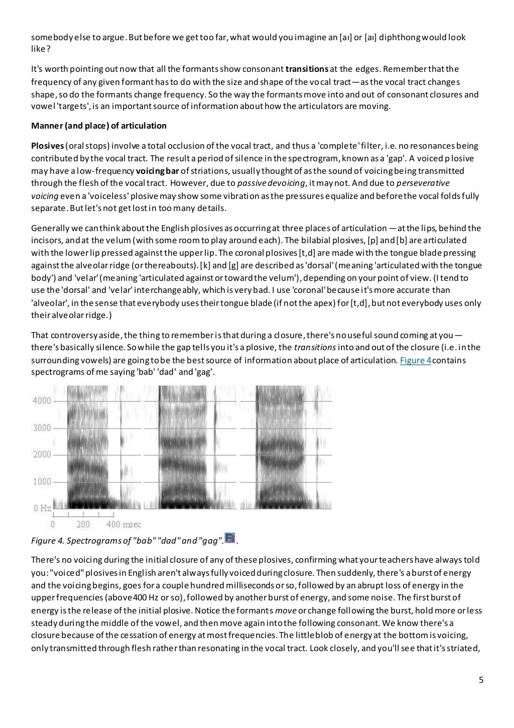How do i read a spectrogram