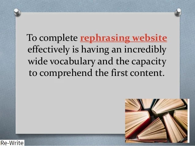How Rephrasing Website Can Help You to Get Better in Writing?