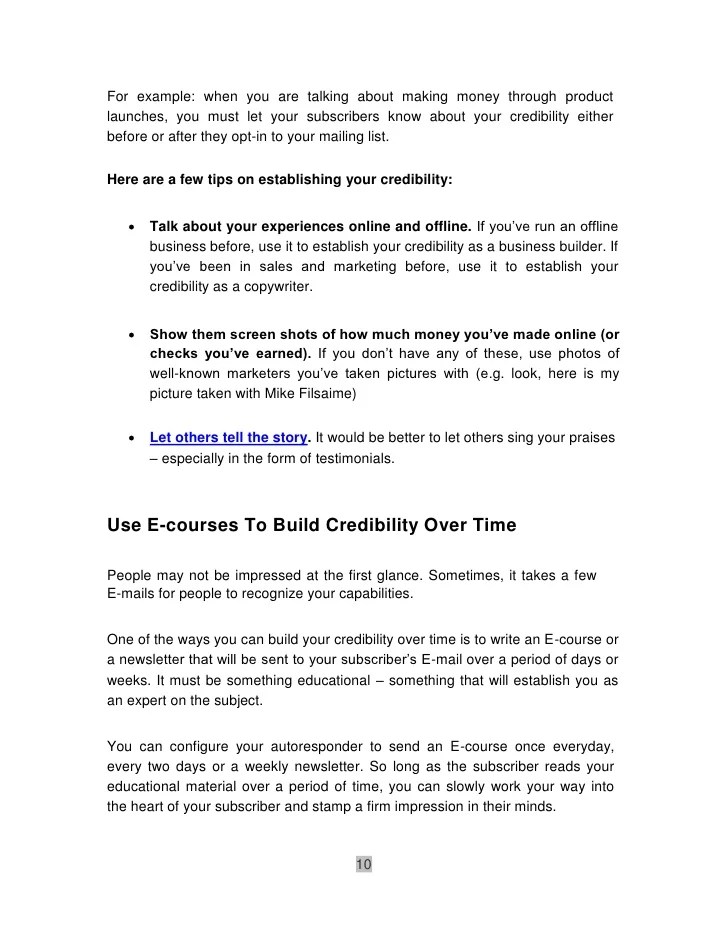 How To Build a Business Relationship with eMail