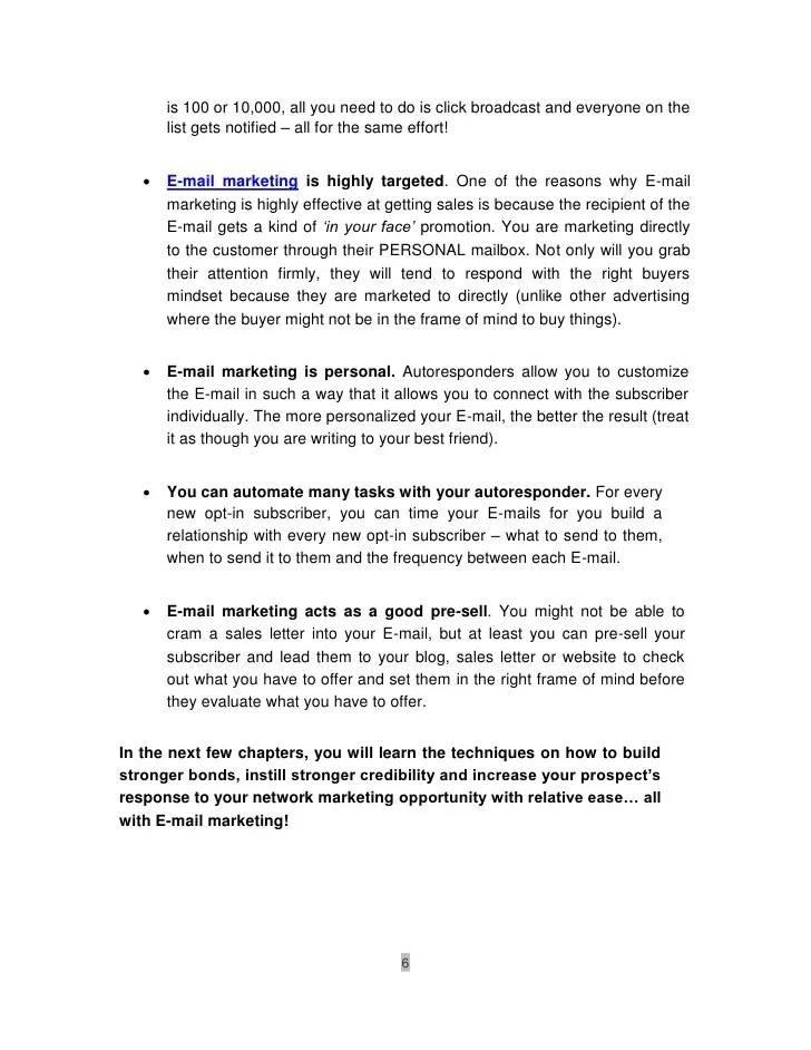 How To Build a Business Relationship with eMail