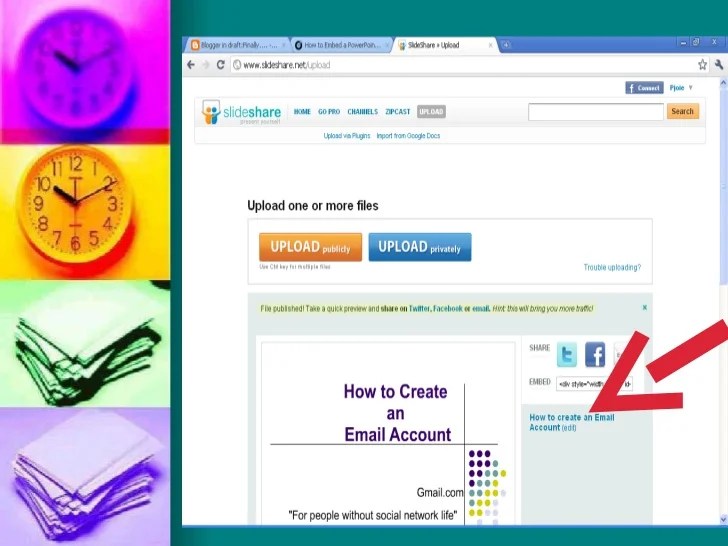 How to Embed PowerPoint Presentation Using Slideshare