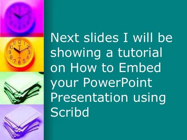 How to Embed a PowerPoint Presentation Using SlideShare