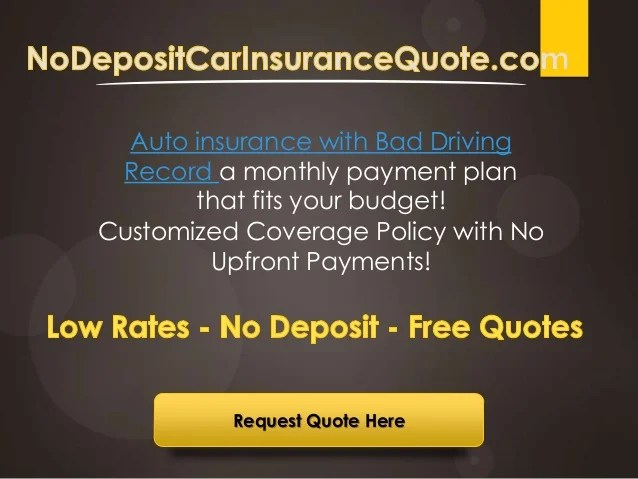 Car Insurance For Bad Driving Record Best Car Insurance for Bad Driving Record or for High
