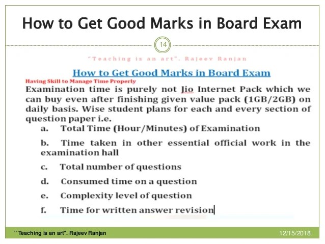 How to get good marks in board exam exam preparation tips and tricks