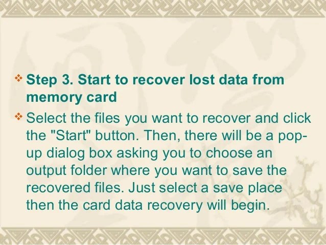 How to recover lost data from memory card in Mac