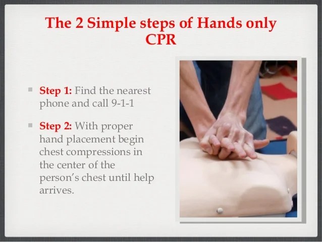 The Simple Lifesaving Steps of Hands Only CPR