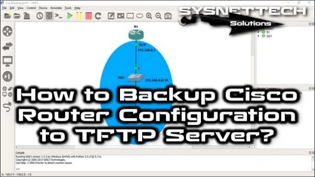 How to Take Backup of Cisco Router Configuration Using TFTP