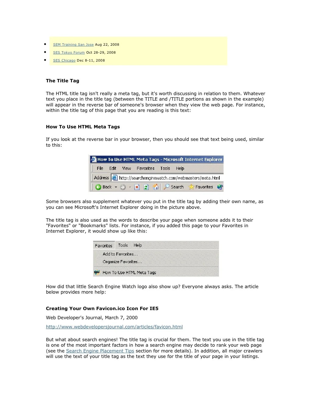 How To Use Html Meta Tags