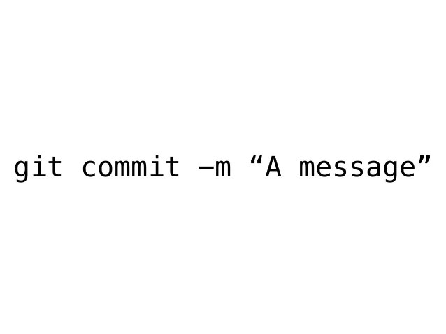 How to write a good commit message