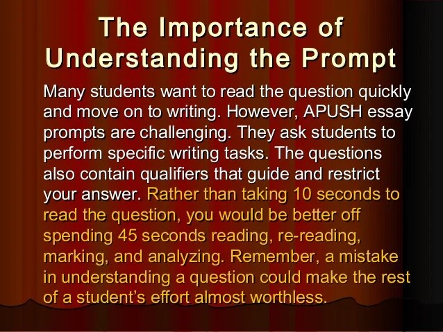 Apush Thesis Statement Formula Thesis Title Ideas for College