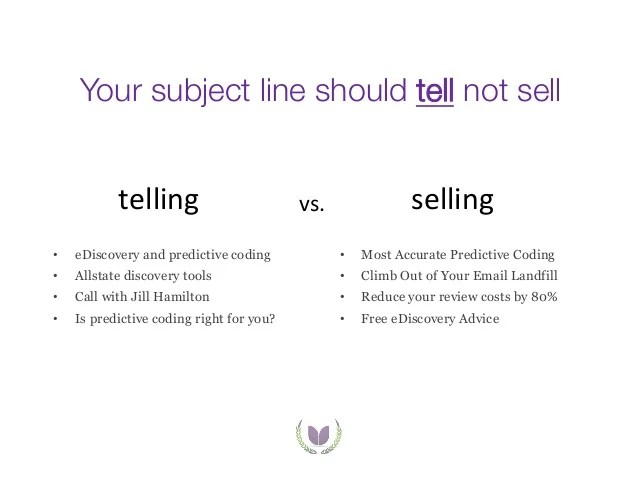 How to write emails that sell