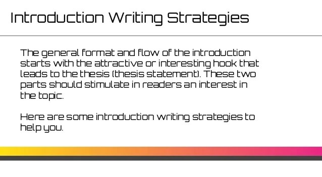 How To Write Introductions That Will Impress Your Professors and Clas…