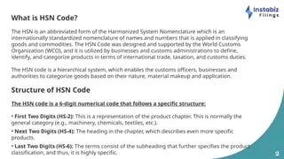 HSN Code Explained: Importance and Usage | PPTX