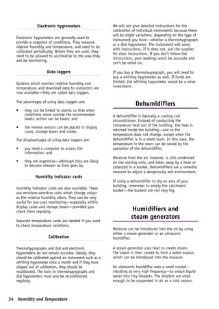 Humidity and temperature | PDF
