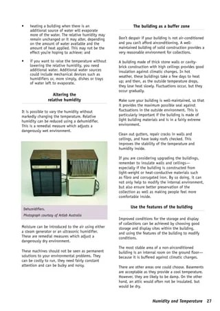 Humidity and temperature | PDF
