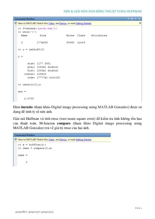 Images compression using huffman algorithm matlab