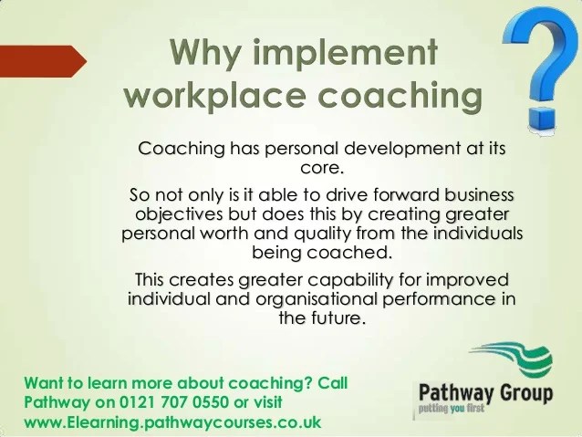 What is Workplace Coaching and why you should implement it?