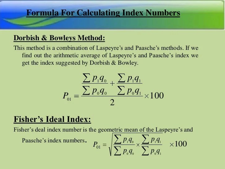 Index number
