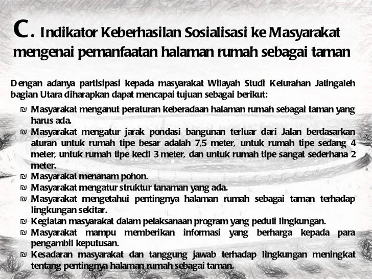 Indikator keberhasilan